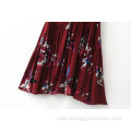 Cotton Crepe Overskirt Women's Long Skirt Over Skirt